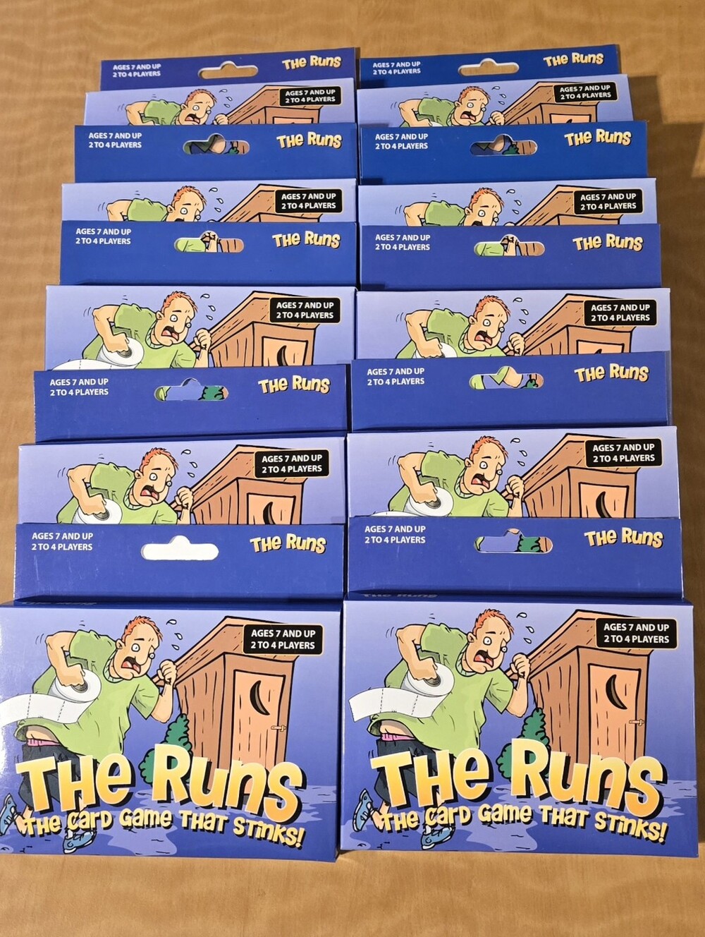 10 Card Games - Blue Party Card Game by